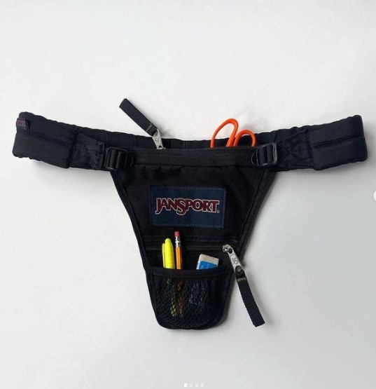 Potret kocak celana dalam upcycle dari beberapa barang bekas ini bikin terpuk jidat